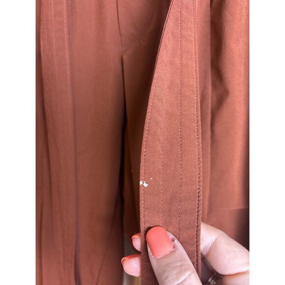 Athleta Paperbag Waist Pants Lightweight, Stretchy with Pockets Women's Size 2 - Picture 4 of 9